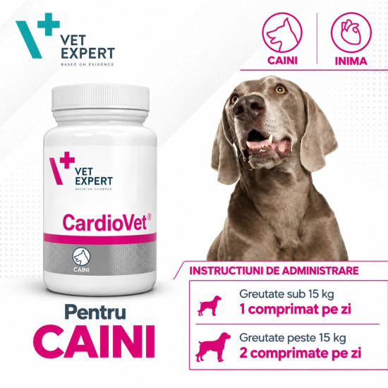 Cardiovet Vet Expert – Suport Cardiac pentru Câini – 90 Tablete